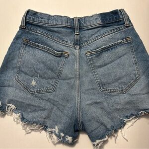 Abercrombie & Fitch The 90s Relaxed Cutoff Short High Rise Women’s Size 27 Curve